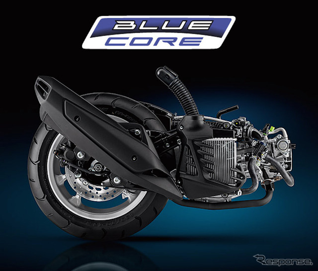 BLUE COREエンジン搭載のヤマハ NMAX125