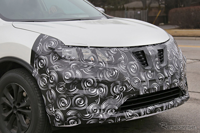 日産 エクストレイル 改良新型スクープ写真