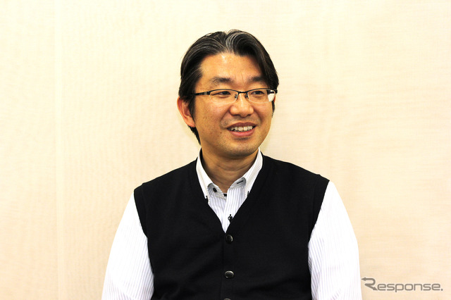 クラリオン・技術開発本部 コア技術開発部 音響システムG GLマネージャー 上原正吉さん