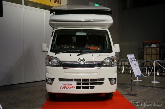 軽キャンパー『インディ727』(キャンピングカーショー16)
