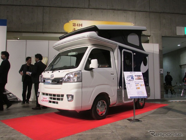 軽キャンパー『インディ727』(キャンピングカーショー16)