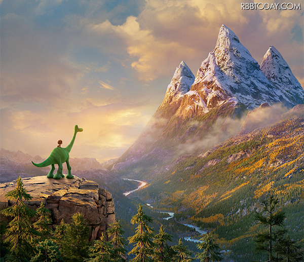 『アーロと少年』イメージ　／　(C) 2015 Disney/Pixar. All Rights Reserved.
