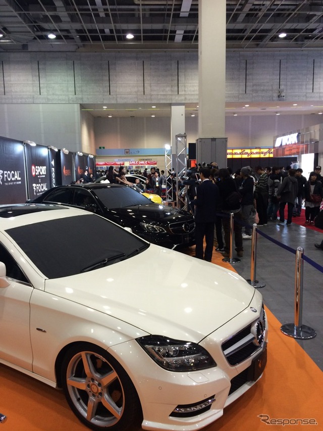 大阪オートメッセ2016に出展したBeWithのブース