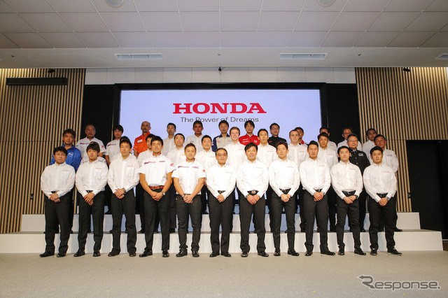 ホンダは2月12日、2016年のモータースポーツ参戦体制を発表。