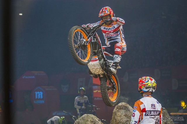 Repsol Honda Teamからトライアル世界選手権に参戦する藤波貴久。