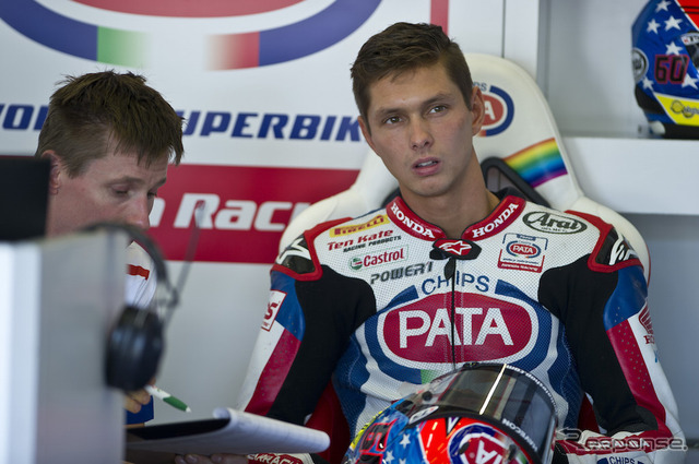 Honda World Superbike TeamからFIMスーパーバイク世界選手権(WSB)に参戦するマイケル・ファン・デル・マーク。