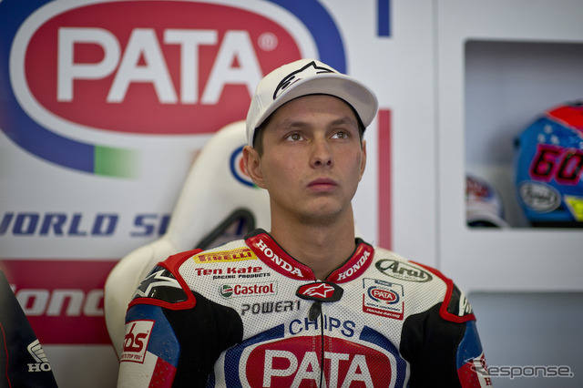 Honda World Superbike TeamからFIMスーパーバイク世界選手権(WSB)に参戦するマイケル・ファン・デル・マーク。