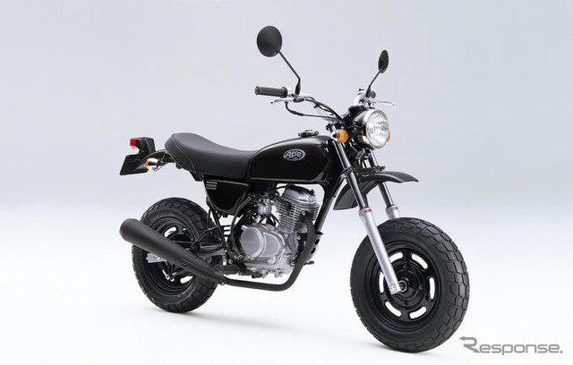 ホンダ エイプとエイプ デラックス のカラーリング変更
