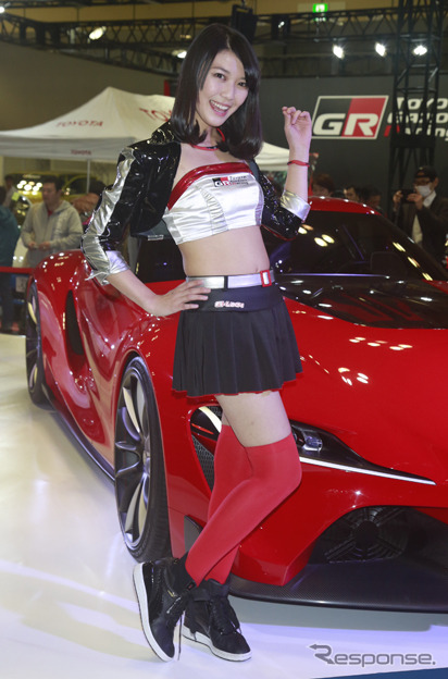 TOYOTA GAZOO Racing コンパニオン(大阪オートメッセ2016)