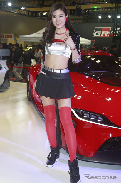 TOYOTA GAZOO Racing コンパニオン(大阪オートメッセ2016)