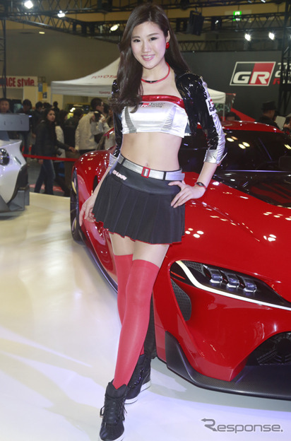 TOYOTA GAZOO Racing コンパニオン(大阪オートメッセ2016)