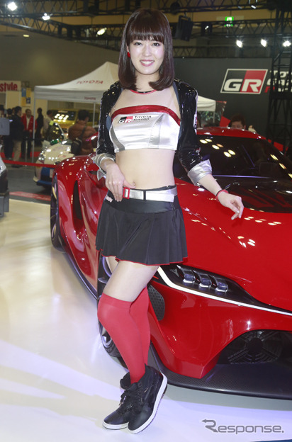 TOYOTA GAZOO Racing コンパニオン(大阪オートメッセ2016)