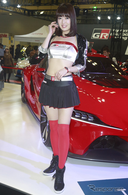 TOYOTA GAZOO Racing コンパニオン(大阪オートメッセ2016)