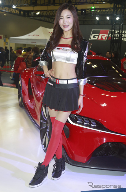 TOYOTA GAZOO Racing コンパニオン(大阪オートメッセ2016)