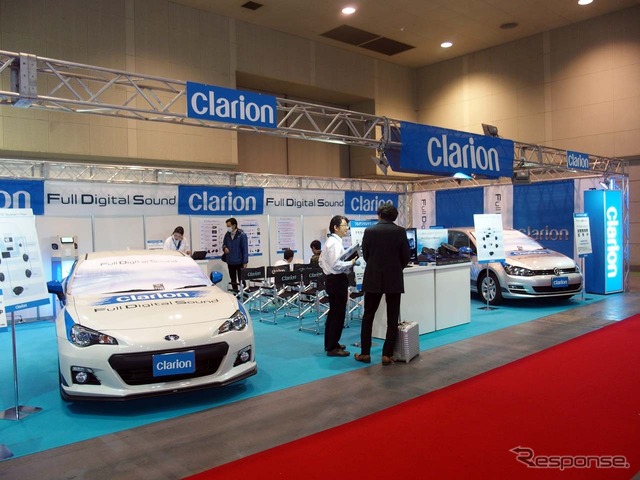 東京オートサロンに出展したデモカーをそのまま出展