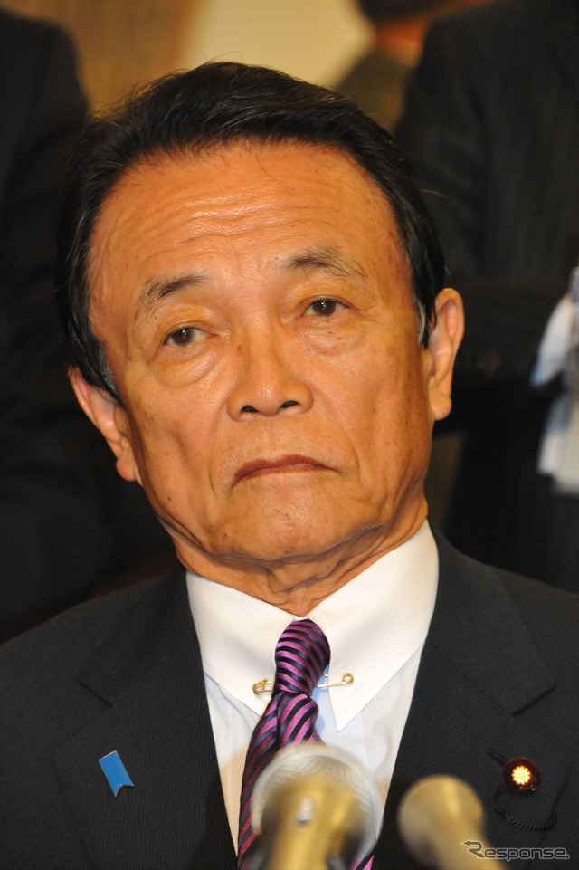 麻生太郎財務相（16日・国会）