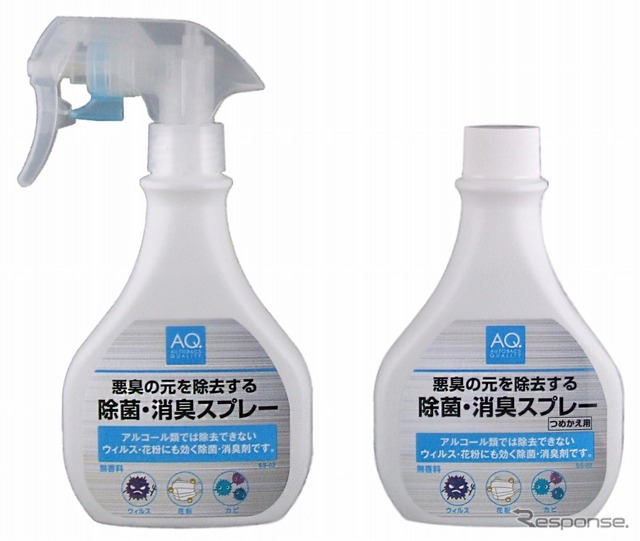 AQ.悪臭の元を除去する除菌・消臭スプレー