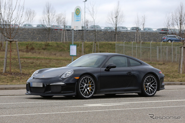 ポルシェ911R スクープ写真