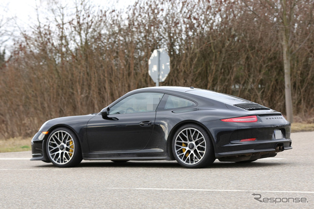 ポルシェ911R スクープ写真