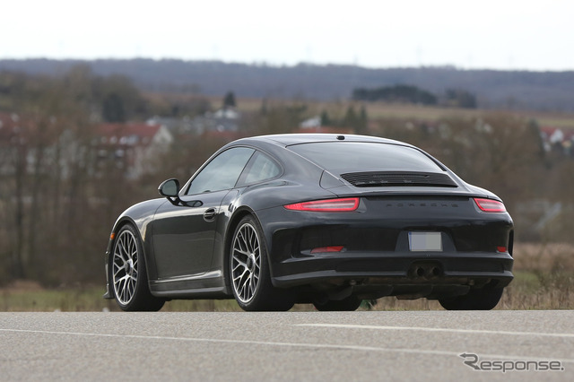 ポルシェ911R スクープ写真