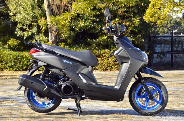 「New Crossover BW'S」をデザインコンセプトに新発売したヤマハ・YW125X ビーウィズ