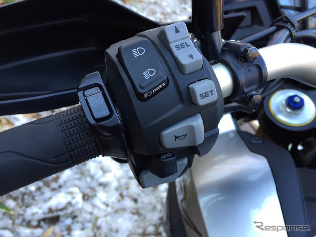 モトスポーツランドしどき(福島県いわき市)にて開催されたCRF1000L Africa Twinメディア向け試乗会。