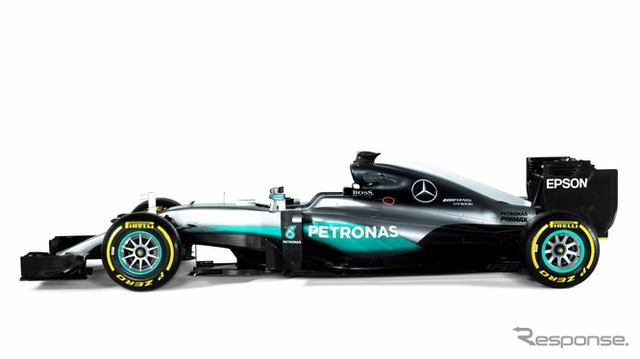 メルセデスの2016F1マシン『W07 Hybrid』