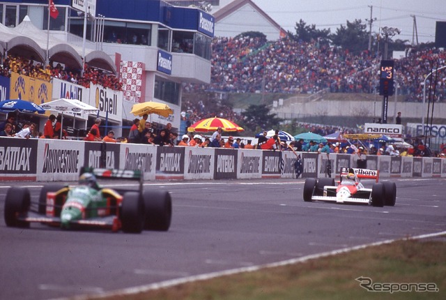 鈴鹿の名“対決”】セナプロ因縁の接触(1)…1989年F1日本GP 4枚目 鈴鹿の名“対決”】セナプロ因縁の接触(1)…1989年F1日本GP 4枚目