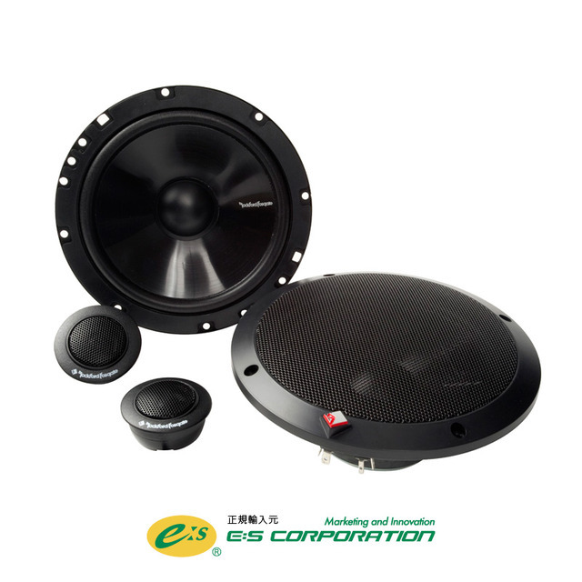 Rockford Fosgate R16652-S(プライムシリーズ)標準価格 ¥20,000(税別)16.5cm2ウェイコンポーネントスピーカー