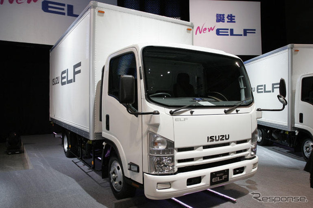 【いすゞエルフ 新型発表】世界市場での競争力強化