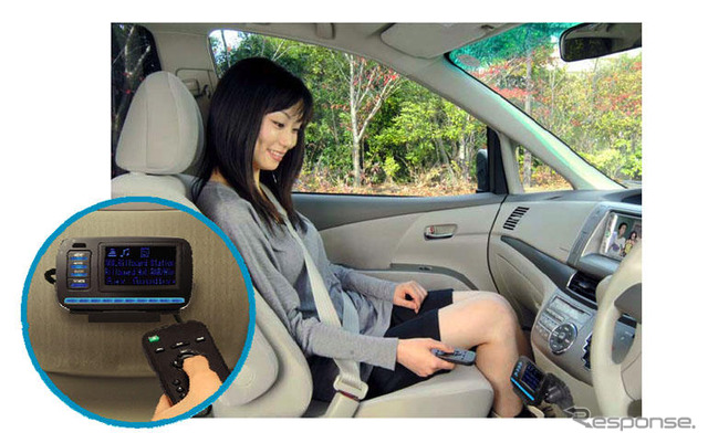モバHO! の新型車載チューナー…miniSDメモリーカード追加