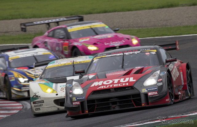 GT500クラス3連覇が日産勢のターゲットだ(#1 NISMOチーム)。