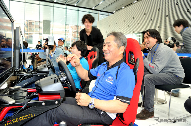 スバル2016モータースポーツファアンミーティング GT6イベント