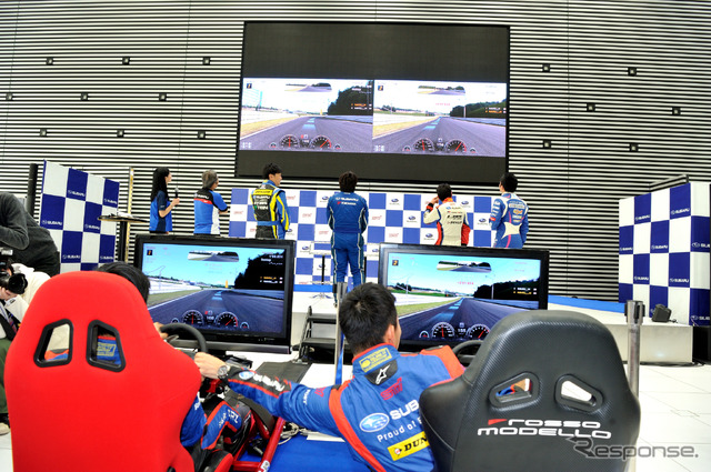 スバル2016モータースポーツファアンミーティング　GT6イベント