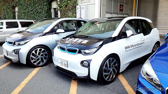 東京マラソン2016のランナーたちとともに走ったBMWのクルマたち