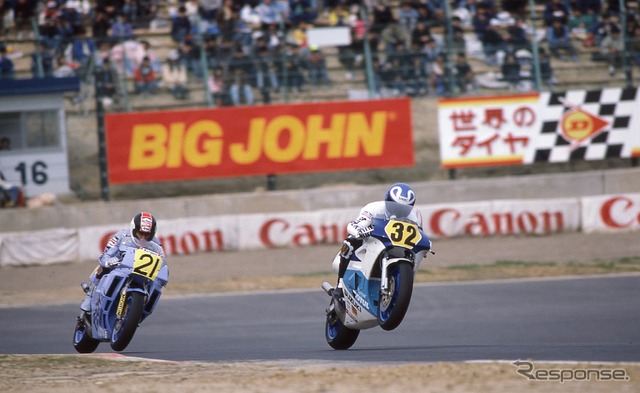 鈴鹿の名対決1987年WGP日本GP