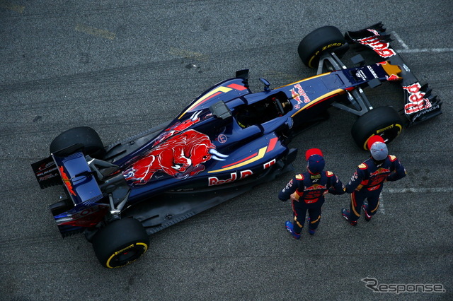 2016年カラーリングで登場した「STR11」