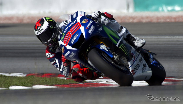 開幕に向けテスト中のYZR-M1