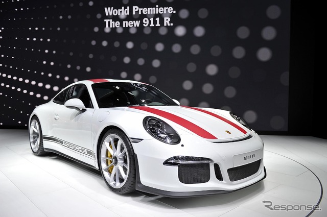 ポルシェ 911R(ジュネーブモーターショー16)