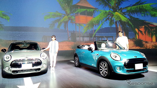 MINIコンバーチブル 新型発表(東京・芝、3月2日)
