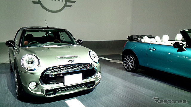 MINIコンバーチブル 新型発表(東京・芝、3月2日)