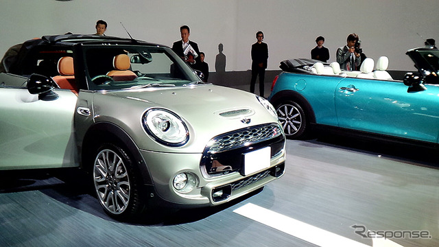 MINIコンバーチブル 新型発表(東京・芝、3月2日)