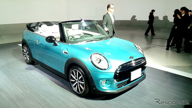 第3世代MINI『コンバーチブル』発表(東京・芝、3月2日)