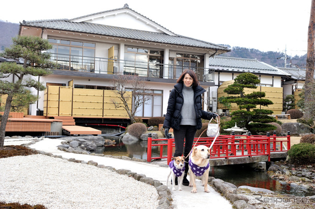日本庭園でお散歩(鬼怒川 絆)
