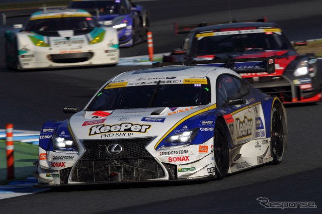 今年も平川はGT500に#37 TOM'Sから参戦する。