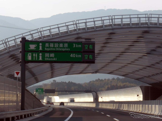 新東名「浜松いなさJCT」~「豊田東JCT」間にあるSA/PAは計2ヶ所