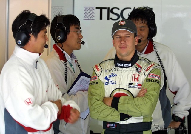 【ホンダF1ストーキング】パニスBARとの契約延長へ「変化は必要無い」