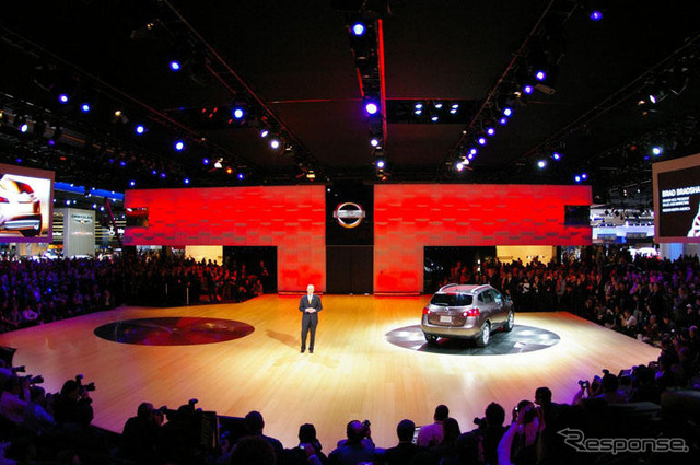 【デトロイトモーターショー07】写真蔵…日産の新型SUV、ローグ