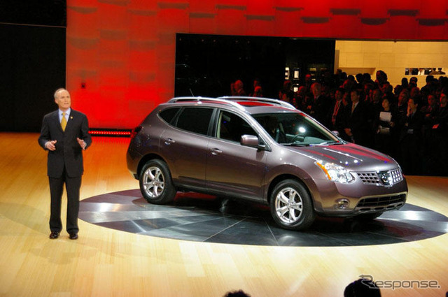 【デトロイトモーターショー07】写真蔵…日産の新型SUV、ローグ