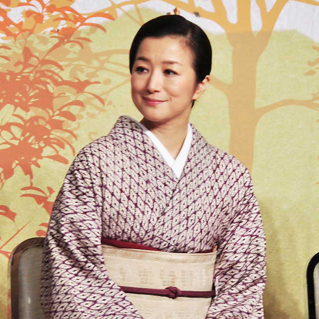 鈴木京香/『おかあさんの木』記者会見